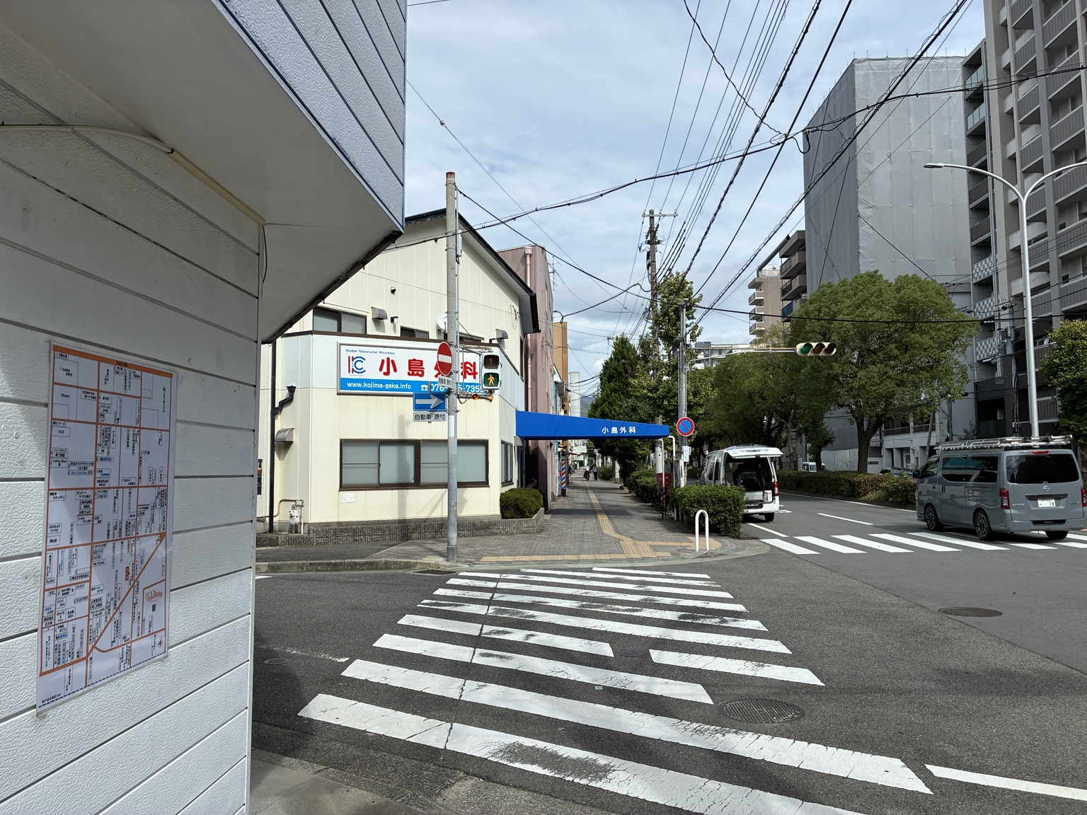 神戸市兵庫区に設置された案内板 施工事例09
