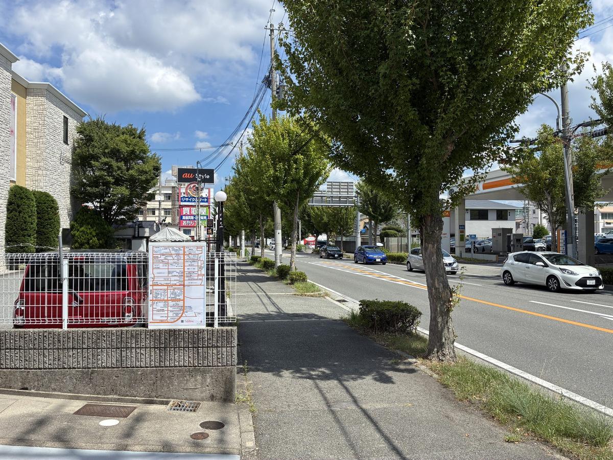 神戸市北区に設置された案内板 施工事例41